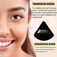 Esponja de maquillaje para licuadora, sombra de base de huevo de belleza con botella de almacenamiento, accesorios para esponja, 12/14 Uds. - details 2