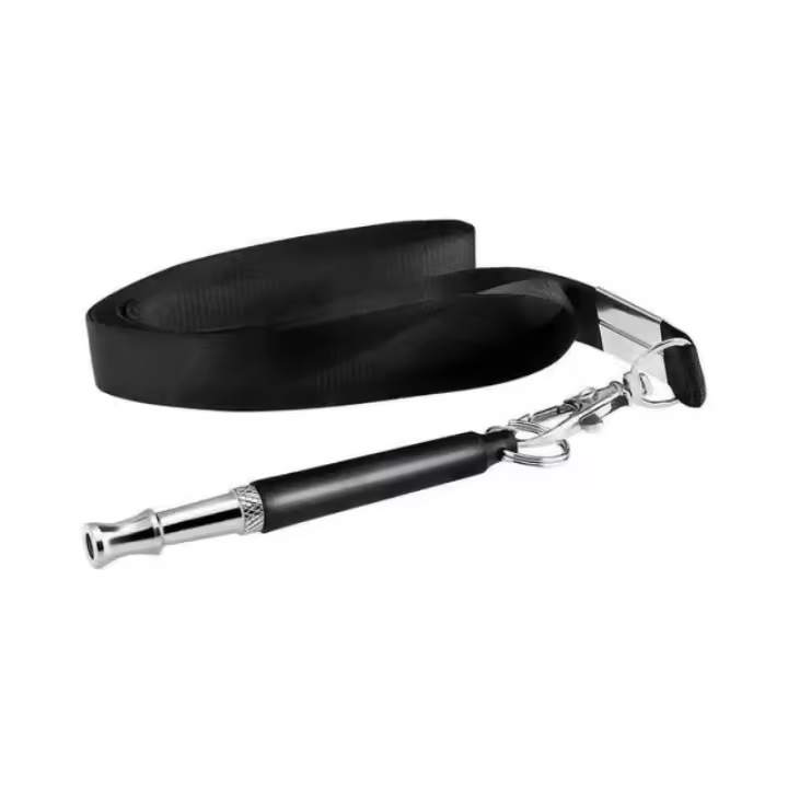 Silbato ultrasónico para perro, dispositivo silencioso para dejar de ladrar, con cordón, para entrenamiento canino - 1