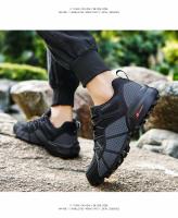 Zapatos De Senderismo Para Hombre Y Mujer, Zapatillas Impermeables Para Exteriores, Con Cordones, Para Escalada, Senderismo, Montaña, Caminar, Caza, Zapatillas Tácticas - details 7