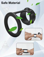 Masturbadores de anillo para hombres, Juguetes sexuales para parejas, productos eróticos para adultos, extensor de agrandamiento retardante de eyaculación - details 0