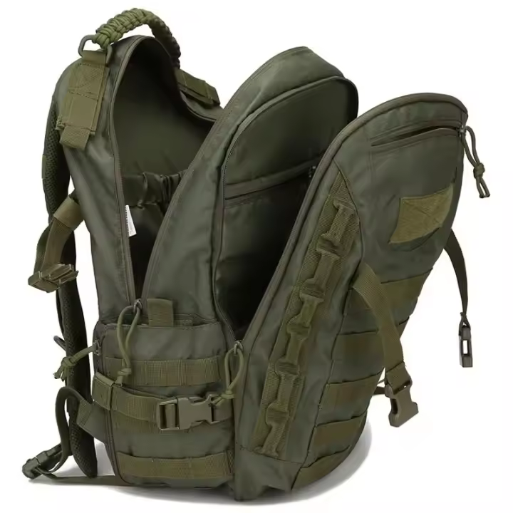 Mochila de senderismo de 35L, mochila táctica para hombre, para acampar al aire libre, cazar, senderismo, bolsa deportiva, mochila suave de gran capacidad - 1