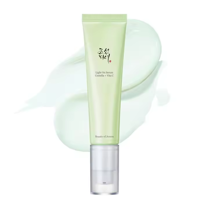 Hot Beauty of Joseon Light On Serum Vitamina C Centella Dark Spot Suero corrector de pigmentación de líneas finas, hidratante, - 1