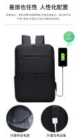Mochila, bolsa de computadora de 15,6 pulgadas para hombres, mochila de negocios, mochila para exteriores. - details 9