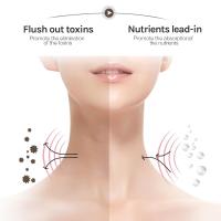 Herramienta de masaje facial con luz roja, masajeador facial para el cuidado de la piel con LED calentado y tensores de vibración y rejuvenecimiento para rostro y cuello - details 4