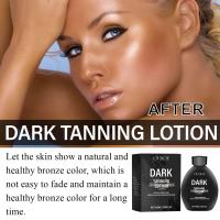 Loción autobronceadora de larga duración, bronceador de trigo oscuro, bronceador sin sol para cara, cuerpo, solárium, crema hidratante nutritiva para bronceado falso - details 4