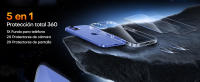 Funda Transparente 5 en 1 para iPhone 16, 2 protectores de Pantalla de Cristal Templado y 2 protectores de Lente de Cámara - details 2