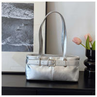 Bolso de las axilas de textura premium, bolso de hombro portátil informal versátil de estilo simple para viajar a la moda para mujer - details 11