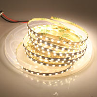 Tira de luces LED PCB SMD2835, 4MM, 120LED/m, cinta blanca cálida, diodo de Cinta Blanca Natural, iluminación Interior de 5M - details 0