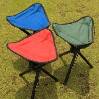Taburete trípode plegable de acero portátil imprescindible: multiusos para picnic, camping, senderismo y pesca - details 0