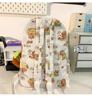 Bolsa escolar para niñas, linda mochila de dibujos animados para estudiantes de secundaria ins Mochila ligera de gran capacidad japonesa regalo - details 6
