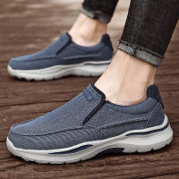 Zapatos de lona informales para hombre, zapatillas sin cordones a la moda para exteriores - details 5