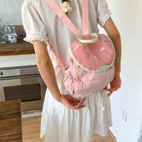 Mochila con cordón para exteriores de estilo coreano, mochila de nailon de fruta de Color dopamina para viaje, bolsa de libros de gran capacidad, bolso de hombro para senderismo - details 30