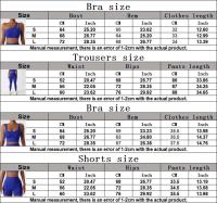 Conjunto de Yoga Sin Costuras para Mujeres Uniforme de Gimnasio de Entrenamiento Sujetador PIESS - details 0
