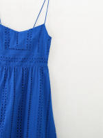 BUNO-Falda Midi bordada con tirantes para mujer, falda informal ahuecada con estilo de moda, novedad de primavera y verano, 2024ZAR - details 5