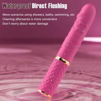 Consolador telescópico para principiantes, vibrador de empuje, coño retráctil, punto G, estimulación Anal del clítoris, Juguetes sexuales para mujeres - details 6