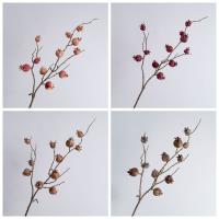 11 ramas artificiales de granada de frutas, ramas de frutas de espuma hechas a mano realistas, plantas falsas de plástico elegantes - details 10