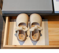 Zapatos de cuero con lazo para niñas pequeñas, zapatos de Princesa a la moda, estilo coreano, Mary Janes PU, primavera y otoño, 2023 - details 7