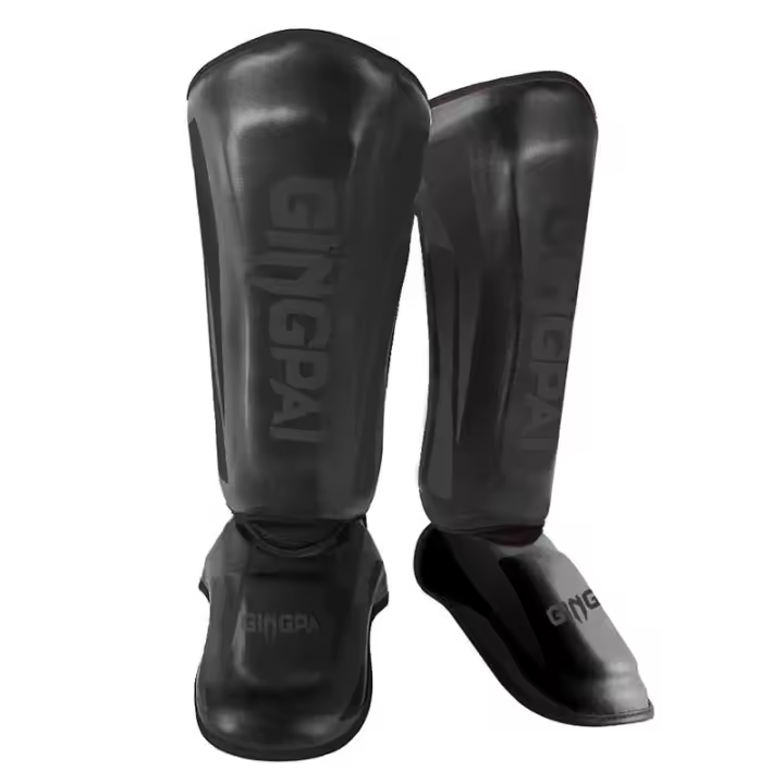 Kickbo Bo espinilleras Muay Thai artes marciales Sanda Wushu Protector de pierna Taekwondo tobilleras - 1