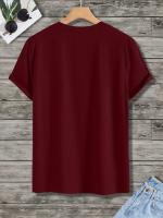 Camiseta gráfica de algodón negro para hombres - Manga corta, diseño de planeta y estrellas, impresión "Esforzándonos por la excelencia en la exploración", ropa deportiva cómoda y transpirable, 100% algodón, lavable a máquina, camiseta elegante - details 17