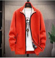 Cardigánes de Punto para Hombres en Invierno Cuellos Elevados, Gruesos, Moda Casual - details 14