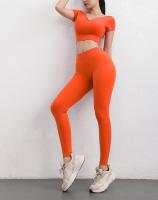 Pantalones de Yoga de Cintura Alta para Mujeres Sensación de Nudez Elevación de Cadera - details 35