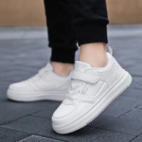 Zapatos De Malla de Cuero para Niños y Niñas Zapatillas Deportivas Blancas Transpirables - details 4