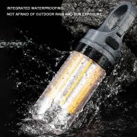 2PCS Linterna de Camping, linterna de doble luz blanca cálida, 5 modos, luz LED para acampar, linterna portátil para exteriores, luz para tienda de campaña para escalar y hacer senderismo - details 8