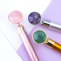 Barra de Masaje con vibración de Jade, Instrumento de belleza eléctrico, 24K, Disco en polvo - details 5