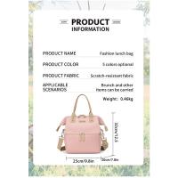 Bolsa de aislamiento térmico de doble capa Bolsa de picnic al aire libre Bolso impermeable portátil Bolsa de almuerzo de mantenimiento fresco con un solo hombro - details 8