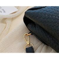 Bolso de Hombro para Mujer Simple Tipo Mensajero con Flap en Cuero PU Bolso Cruzado Casual Negro para Señora - details 22