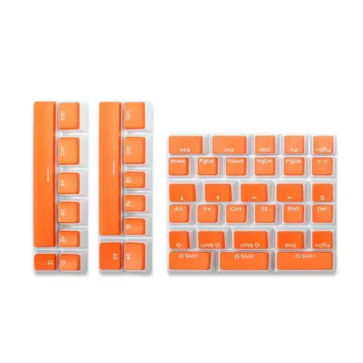 Teclas de pudín de doble disparo PBT con barra espaciadora 6U 6.5U para teclado Nical STRAFE K65 K70 K95 - 1