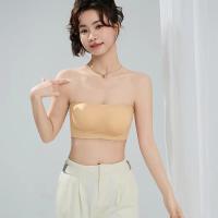 Sujetador sin costuras para mujer, sujetadores de alta calidad para mujer, Sujetador deportivo sin tirantes, Top deportivo Push Up sin aros de talla grande - details 4