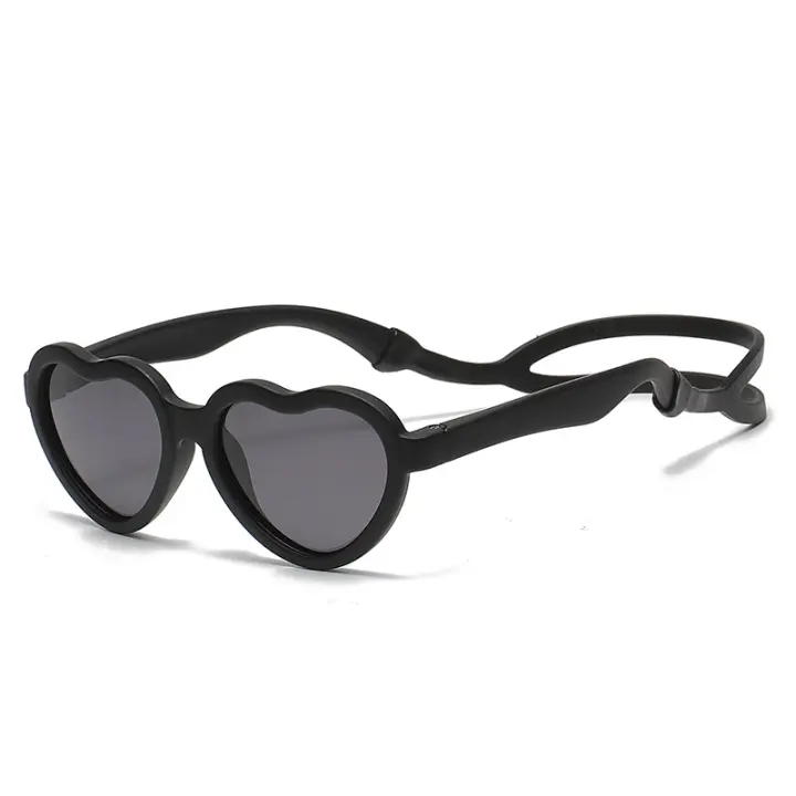 Nuevo Baby Love polarizado TPEE silicona lindo niños moda gafas de sol a prueba - 1
