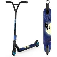 Patinete de Tres 3 Ruedas,Patinete de 3 Ruedas Scooter con Led Luces Manillar Altura Ajustable 67-80cm con Freno Posterior para Niños - details 6