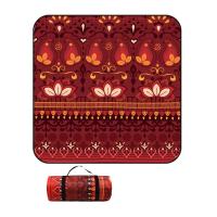 Manta de picnic para exteriores, impermeable, extragrande, esterilla de camping, 4 mm de grosor, 3 capas, embalaje enrollable - details 17