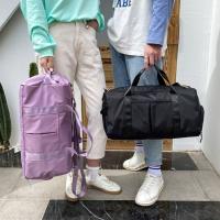 Bolso de hombro para ropa de zapatos, bolsa de almacenamiento de gran capacidad, separación seca y húmeda, bolsa de Yoga para gimnasio, bolsa deportiva cruzada, bolsa de viaje de mano - details 0