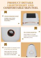 Molinillo de Pie Eléctrico Deshielo de Pies Calcinoso Pedicura en Casa con 3 Cabezas de Rodillos - details 10