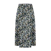 Falda elástica plisada estampada de cintura alta a rodilla para mujer, moda, fiesta, verano, 2024 - details 20