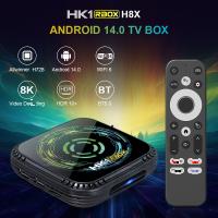 Smart TV Box Android 14 HK1 RBOX H8X Procesador Octa Core H728 Wifi6 Lan BT5.0 4G 32G 64G - details 1