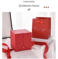 El diseño estilo cajón de la caja de regalo Eternal Rose contiene joyas, lo que lo convierte en un regalo romántico para crear s - details 5