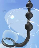 Empaquetado privado Sexy Iatable Anal Beads con anillo Butt Plug Expander para hombres Masajeador de próstata Bolas vaginales Dilatador anal Juguetes sexuales - details 1