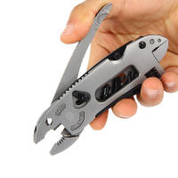 Alicates Multifuncionales 9 en 1 con Llave de Parede Herramientas de Bolsillo para Camping al Aire Libre Herramienta de Bricolaje con Batería Normal - details 2