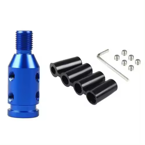 Adaptador de cambio de marchas de aluminio roscado Kit de accesorios para coche M12 x 1,25 - 1