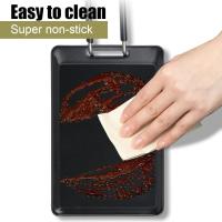 Sartén Mini de Hierro BOPORO para Huevos Revueltos Portátil Ideal para Camping y Parrillas con Asa Antideslizante para Barbacoas y Parrillas de Camping - details 3