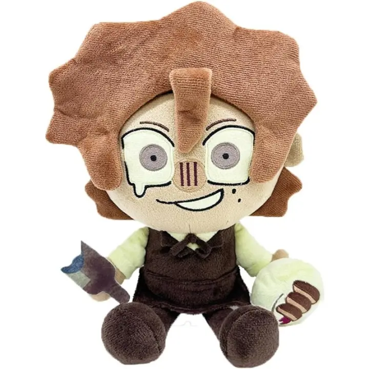 Nuevos juguetes de peluche Brownhairs Boy, juegos populares alrededor de muñecos de peluche, lindas muñecas decorativas para habitación de niños, regalos para niños y amigos fanáticos, Bronw - 1