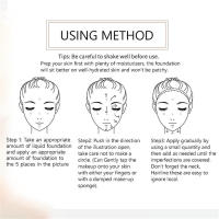 Protector solar SPF46 hidratante antienvejecimiento cobertura ligera belleza herramienta de cuidado de la piel Facial - details 3