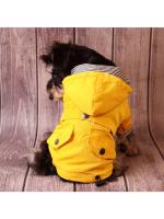 Chubasquero impermeable para perros grandes, chaqueta a prueba de viento para mascotas, abrigo de Labrador y Bulldog Francés, abrigo de invierno cálido para todas las razas de perros - details 9