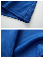 Camiseta Deportiva de Poliéster para Hombres Cuello Redondo, Manga Corta, Secado Rápido, Ropa Deportiva Transpirable para Gimnasio y Correr en Primavera/Verano - details 17