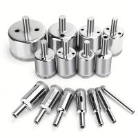 Juego de brocas de sierra perforadora de diamante de 15 piezas, metal, para cerámica, vidrio, baldosas de porcelana, brocas de núcleo de 0,32 "a 2", accesorios para herramientas eléctricas, perforación suave, con mango sólido y filo afilado - details 3