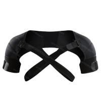 Correa de soporte de hombro ajustable, doble vendaje, compresión cruzada, protector de hombro, vendaje de corrección de postura - details 9